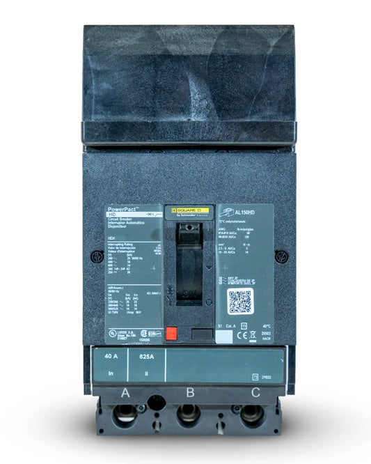 HDA36050 Circuit Breaker 3 Pole 50 Amp Schneider Square D 