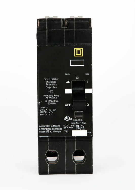 EDB26015 Circuit Breaker 2 Pole 15 Amp Schneider Square D